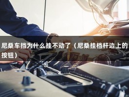 尼桑车挡为什么挂不动了（尼桑挂档杆边上的按钮）