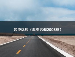 起亚远舰（起亚远舰2008款）