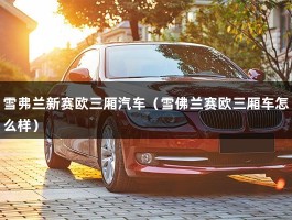 雪弗兰新赛欧三厢汽车（雪佛兰赛欧三厢车怎么样）