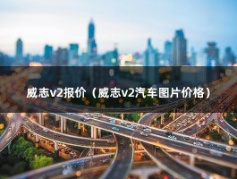 威志v2报价（威志v2汽车图片价格）