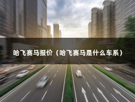 哈飞赛马报价（哈飞赛马是什么车系）