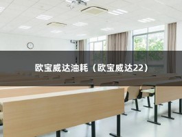 欧宝威达油耗（欧宝威达22）