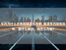 车内为什么会有异味怎么办啊_雷凌车内部有异味，是什么原因，该怎么办呢？