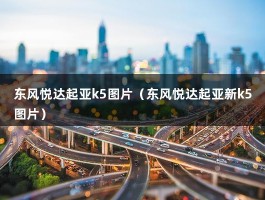 东风悦达起亚k5图片（东风悦达起亚新k5图片）