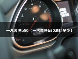 一汽奔腾b50（一汽奔腾b50油耗多少）