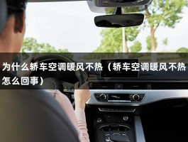 为什么轿车空调暖风不热（轿车空调暖风不热怎么回事）