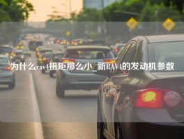 为什么rav4扭矩那么小_新RAV4的发动机参数