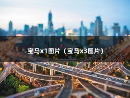 宝马x1图片（宝马x3图片）