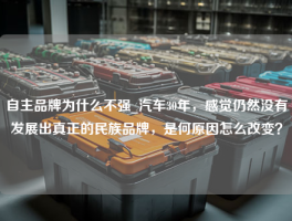 自主品牌为什么不强_汽车30年，感觉仍然没有发展出真正的民族品牌，是何原因怎么改变？