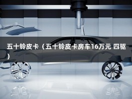 五十铃皮卡（五十铃皮卡房车16万元 四驱）