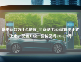 瑞纳新款为什么便宜_北京现代2020款瑞纳正式上市，配置升级，售价区间4.99-7.39万