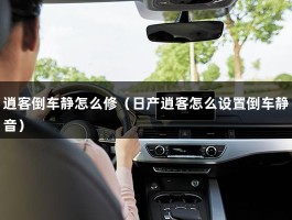 逍客倒车静怎么修（日产逍客怎么设置倒车静音）