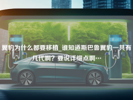 翼豹为什么都要移植_谁知道斯巴鲁翼豹一共有几代啊？要说详细点啊…