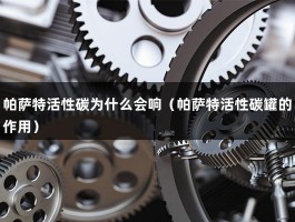 帕萨特活性碳为什么会响（帕萨特活性碳罐的作用）