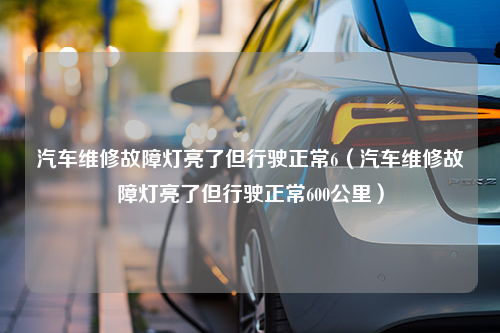 汽车维修故障灯亮了但行驶正常6（汽车维修故障灯亮了但行驶正常600公里）