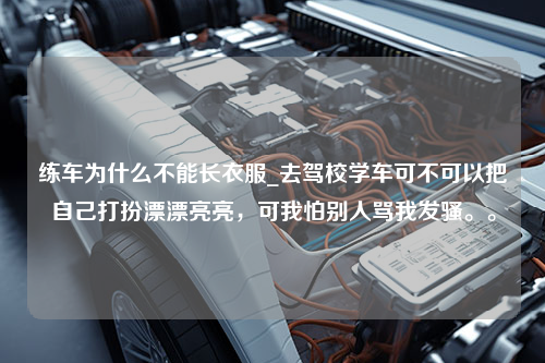 练车为什么不能长衣服_去驾校学车可不可以把自己打扮漂漂亮亮，可我怕别人骂我发骚。。